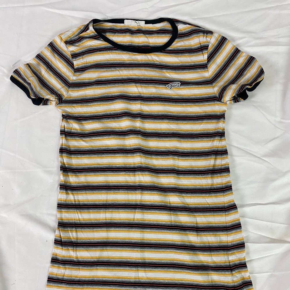 Vans Striped T-Shirt Dress